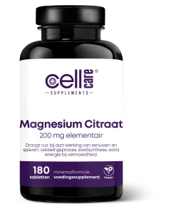 Magnesium Citraat 200 mg 180 tabletten