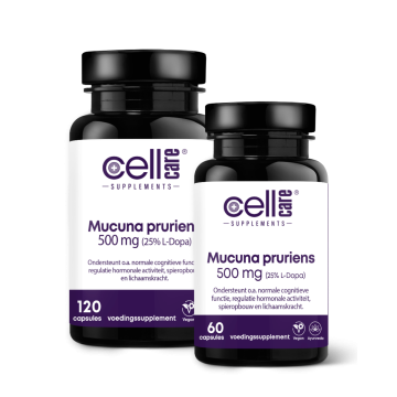 CellCare Supplements Mucuna pruriens 500 mg (25% L-Dopa)