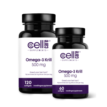 CellCare Supplements Omega-3 Krill 500 mg